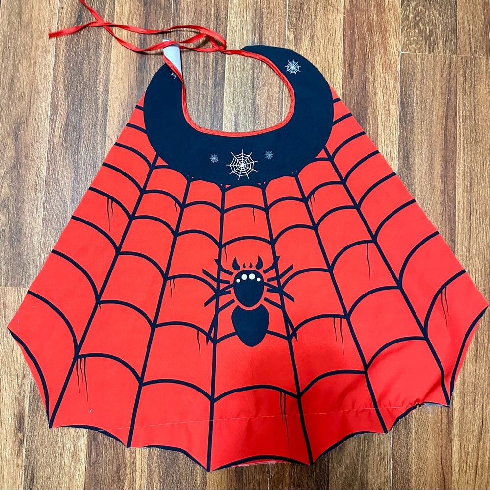 Amazon Red and Black Spider Superhero Kids Costume Cape